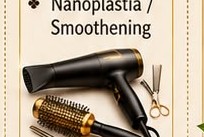 Hair styling tools at RJ Parlor